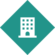 Here's an alt tag for the image: `Office building icon`